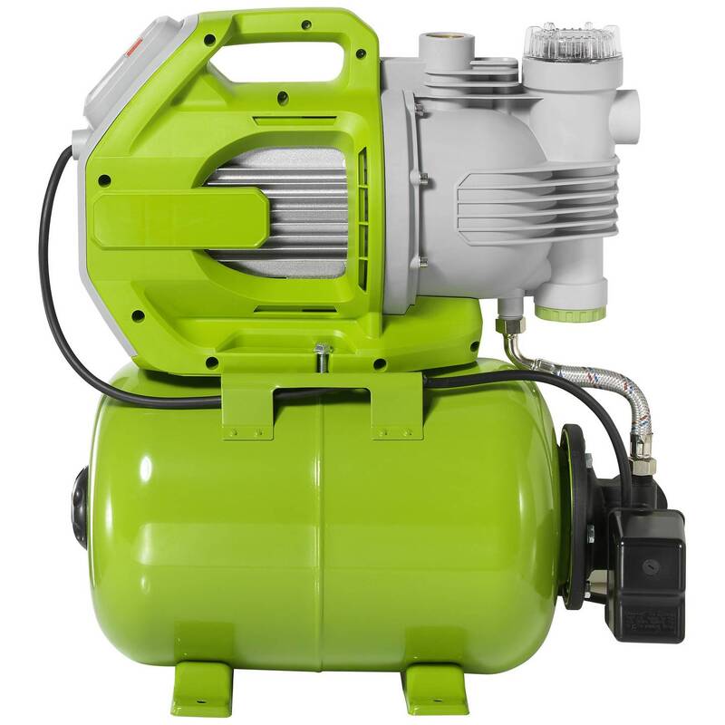 TOOLCRAFT TO-8992887 Hauswasserwerk 230 V/AC 6000 l/h Gartenpumpe Pumpe Werkzeug - 4064161310091