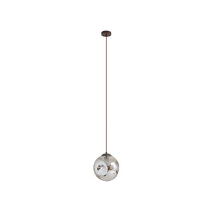 B-Ware Lindby Hängeleuchte Valentina LED Pendelleuchte Lampe dimmbar rauchgrau Ø25cm