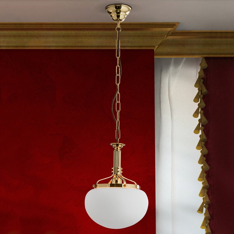 Hängeleuchte Delia messing 1-flammig Hängelampe Lampe Leuchte SIEHE TEXT/FOTO - 9003090029600