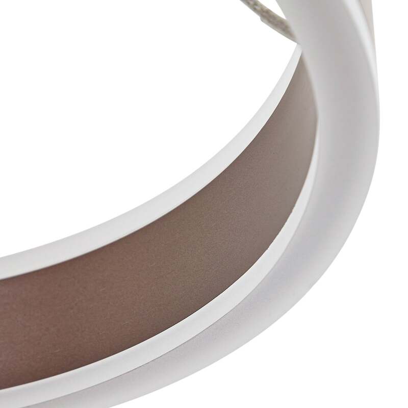 Lucande Hängeleuchte Kolo LED Pendelleuchte dimmbar braun 3-flg 1640 Lumen - 4255830904448