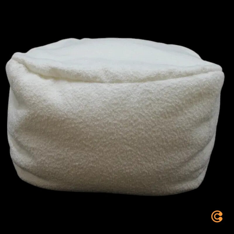 Sitzfeldt Pouf Sitzhocker Jolly Pouf S weiß Hocker Sitzkissen Fußhocker Ablage - 4251384244634