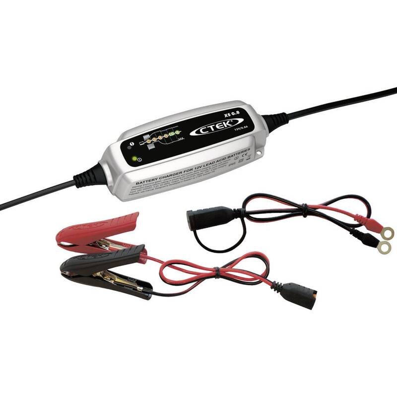 CTEK Automatikladegerät XS 0.8 Akku-Ladegerät Batterieladegerät 12V 0.8A IP65 - 7350009567077