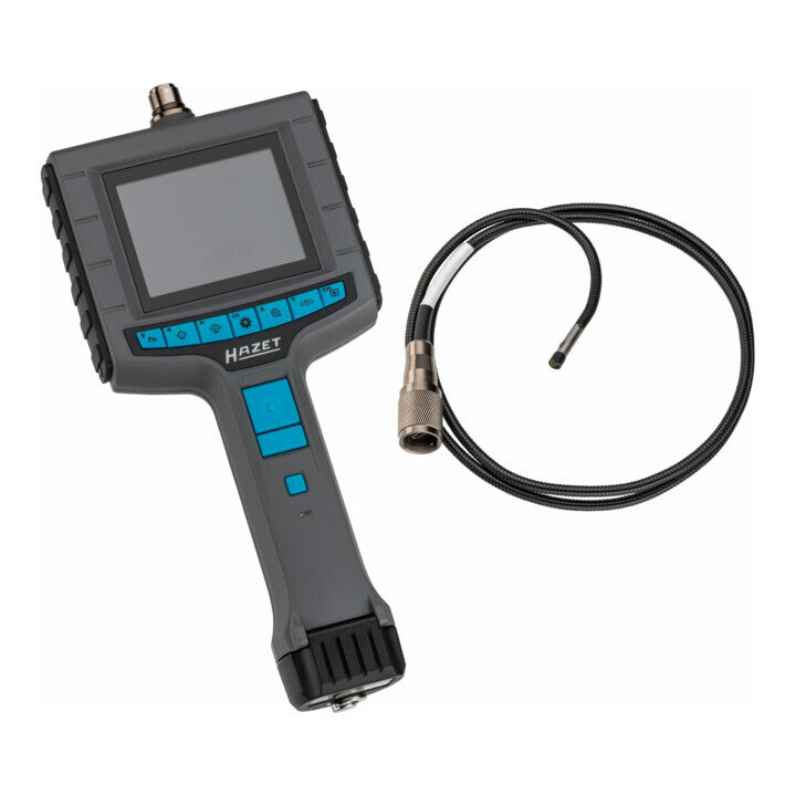 HAZET Endoskop Set Kamera Front Seitenkamera HD 49mm Werkzeug Kunststoffkoffer - 4000896249572