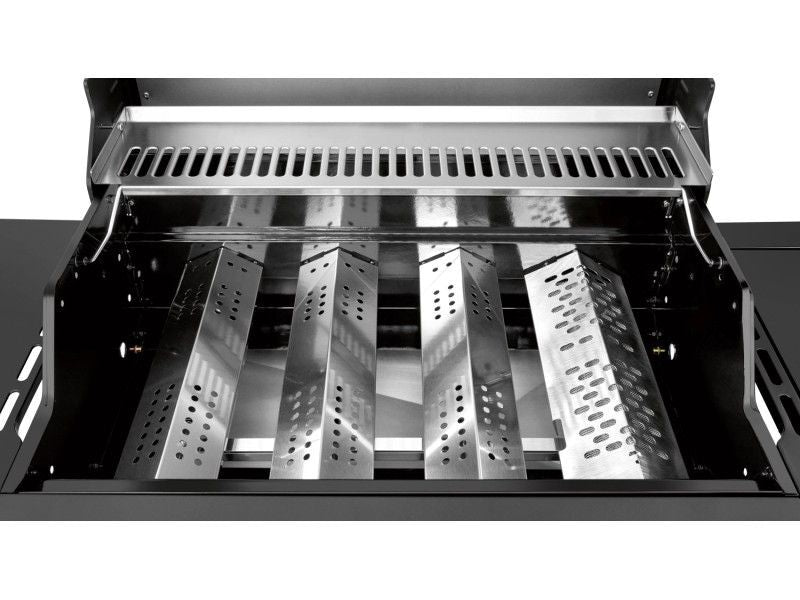 Jamestown Gasgrill 4-Brenner Knox II Grill mit Seitenbrenner für vielseitige - 4007873218415