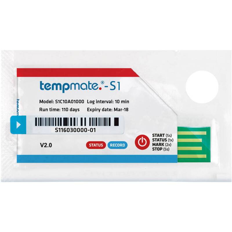 tempmate S1C10A01000 S1C10A01000 Messgeräte Umwelt-Messgeräte Datenlogger - 4016139069487