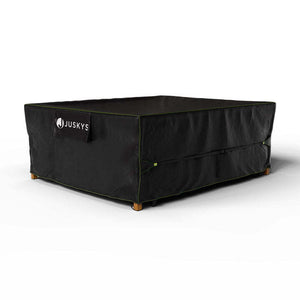 B-Ware Abdeckplane Gartenmöbel Schutzhülle wasserdicht schwarz 250x210x90cm winterfest