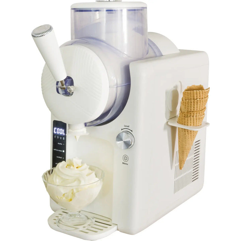 Unold Eismaschine Sofie 2in1 Kühlaggregat 2l Slush-Maschine 150W weiß 442mm - 4011689489501