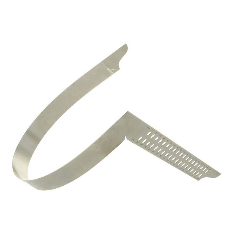 hedue Anreißgerät Alpha M900d Buchenholzschmiege rostfrei Handwerkzeug Set 500mm - 4012589779099