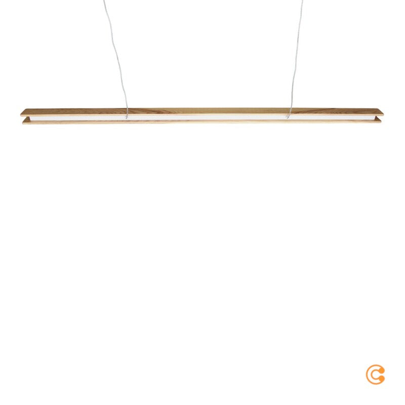 Nordlux LED-Hängeleuchte Ilgas Holz Metall 3.000 K dimmbar 1800 lm 115 cm - 5704924018336