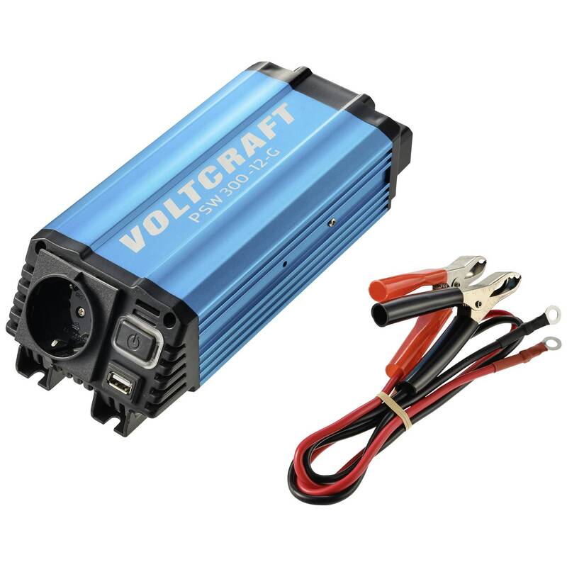 VOLTCRAFT PSW 300-12-G Wechselrichter 300W reine Sinuswelle 230V 600W Spitze - 4064161246918