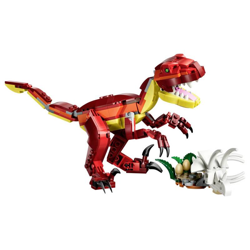 LEGO Creator Konstruktionsspielzeug Wilder Dinosaurier 3-in-1 Set 283 Teile 8+ - 5702018033210
