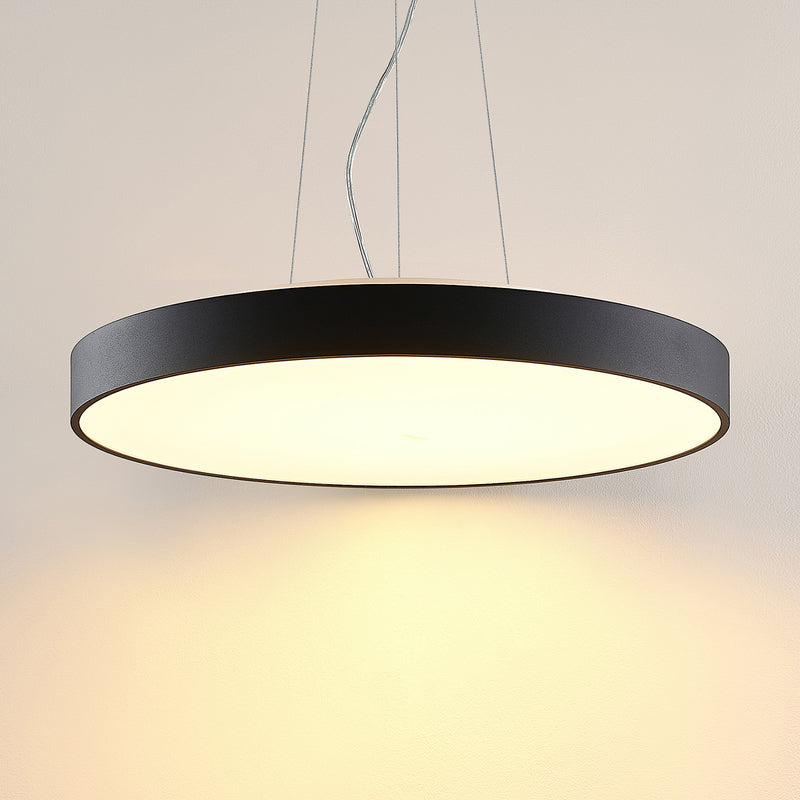 Arcchio Pendelleuchte Hängeleuchte Vanida LED dimmbar schwarz 3000K Ø60cm - 4251096597769