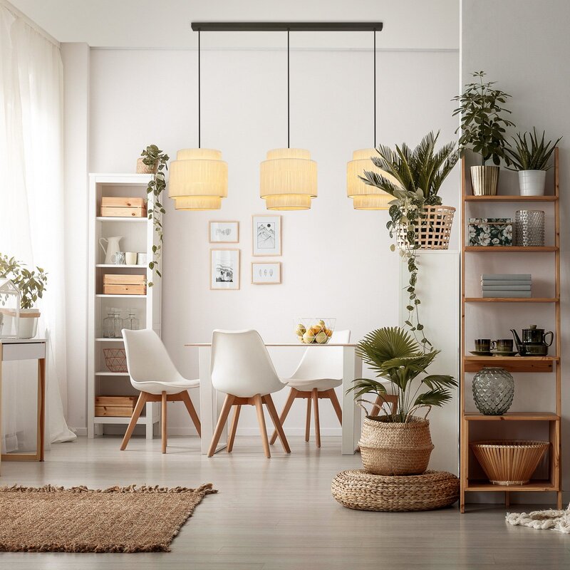 Briloner Papper Hängeleuchte Hängelampe Leuchte Lampe Pendelleuchte Licht - 4002707463245