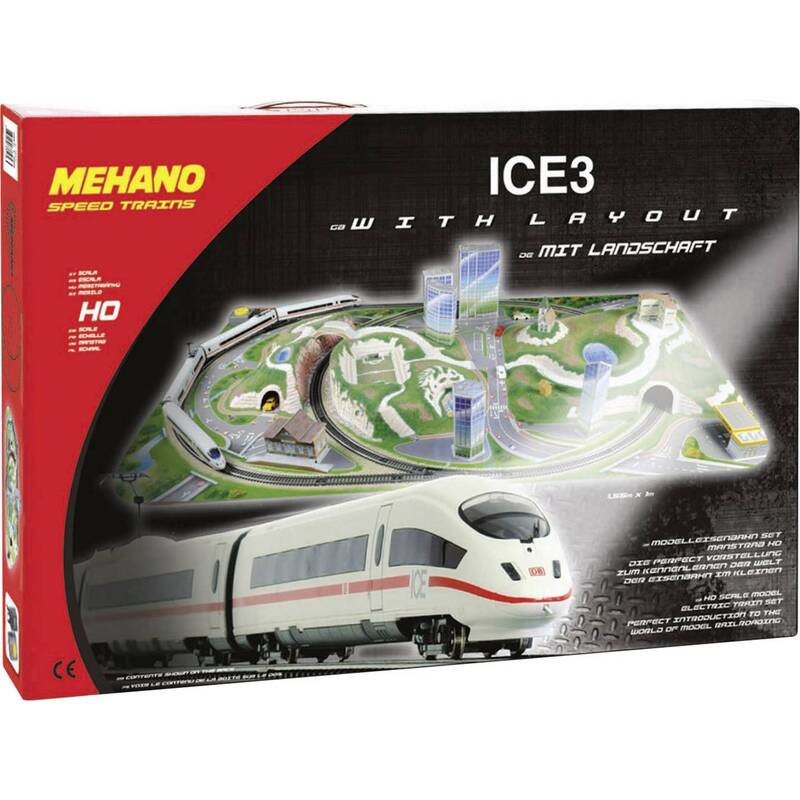 Mehano Modelleisenbahn Triebzug H0 DB AG ICE 3 analog DC für Banh - 3831000310472