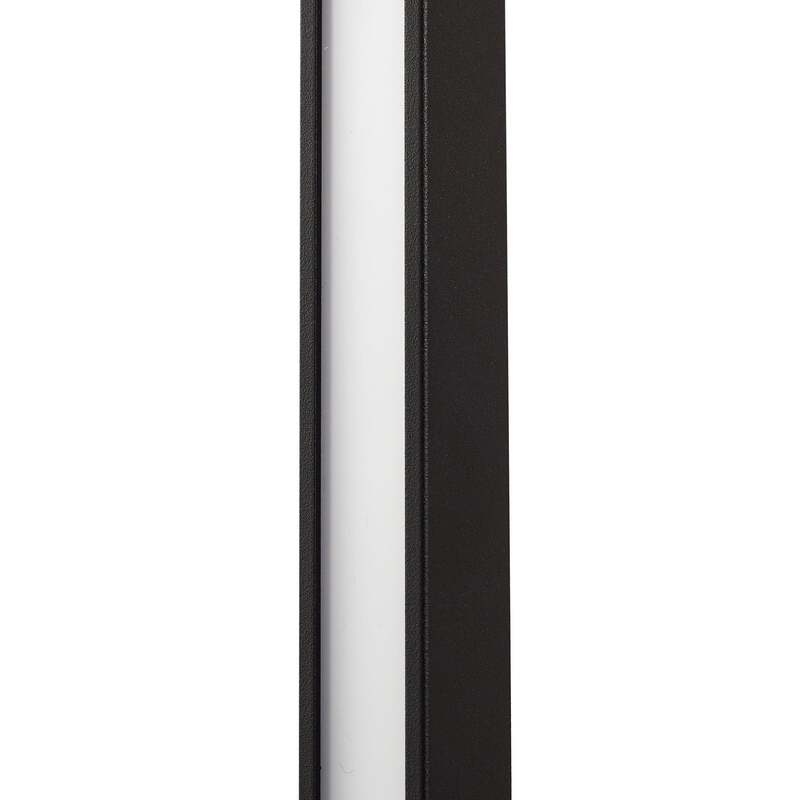 Lindby Wandleuchte Außen Neano LED Gartenlampe Lampe schwarz 60cm IP54 - 4251911797794