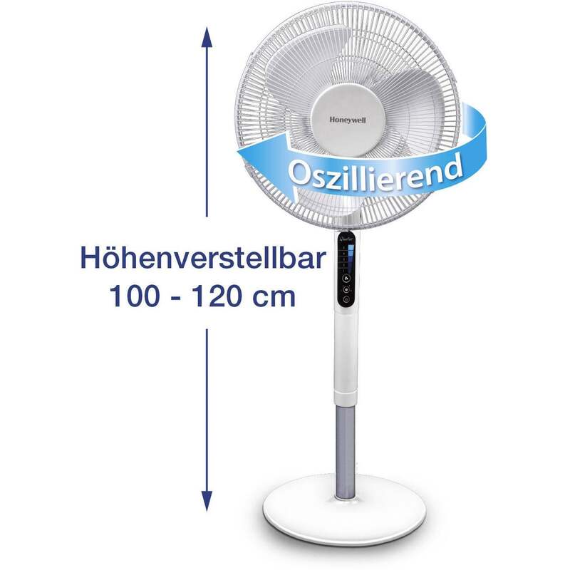 Honeywell Standventilator 40W 122cm Ventilator Lüfter Klimagerät Luftzirkulator - 4022167406002
