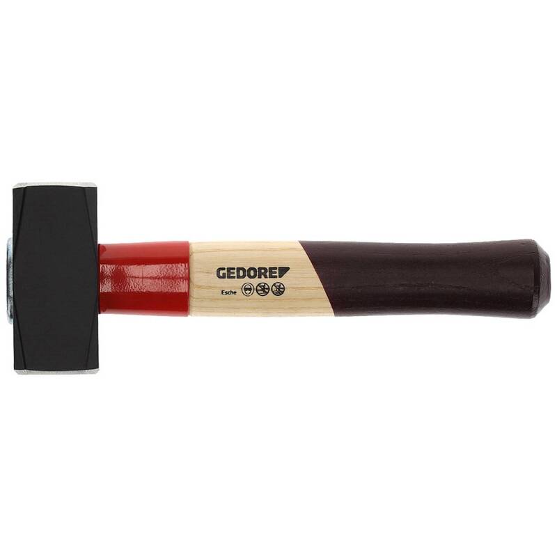 Gedore Fäustel Hammer ROTBAND-PLUS 1288g 265mm Stahl Eschenholz Werkzeug 1 St. - 4010883888691