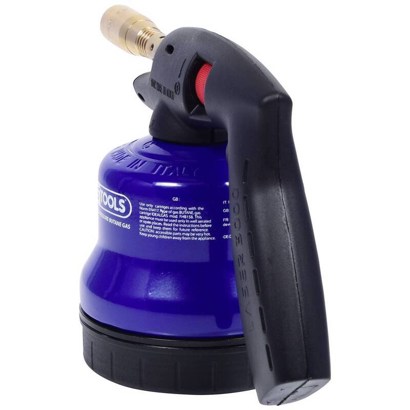 KS Tools Gasbrenner Lötbrenner Gasbrenner Lötgerät Metall Arbeitstemperatur 650C - 4042146042090
