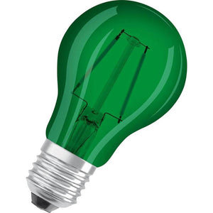 B-Ware OSRAM LED Lampe Glühbirne E27 grün Ersatz Innenbereich Glühlampe 15W 10 STÜCK