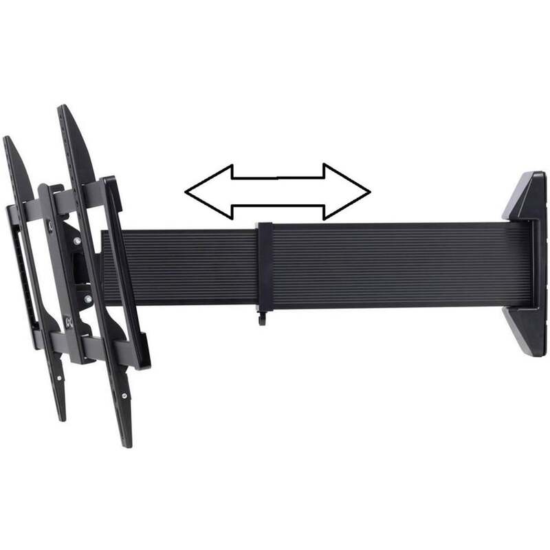 SpeaKa Professional TV-Wandhalterung neigbar schwenkbar 40kg 94-178cm Stahl - 4016138927191