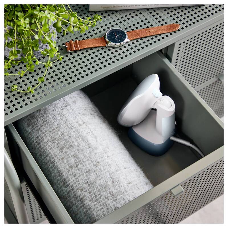 Tefal Dampfbügeleisen Steamer Access Steam Pocket 1300W Blau Weiß mit Pinsel - 3121040087763