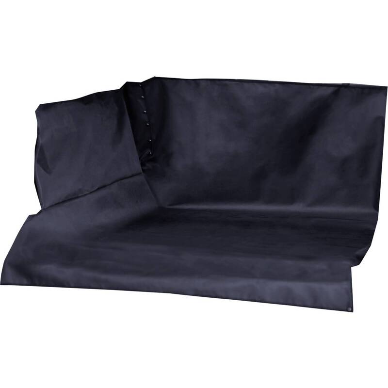 Cartrend Kofferraumdecke Polyester schwarz 92x260x280mm Schutzdecke für Hunde - 4038373001696