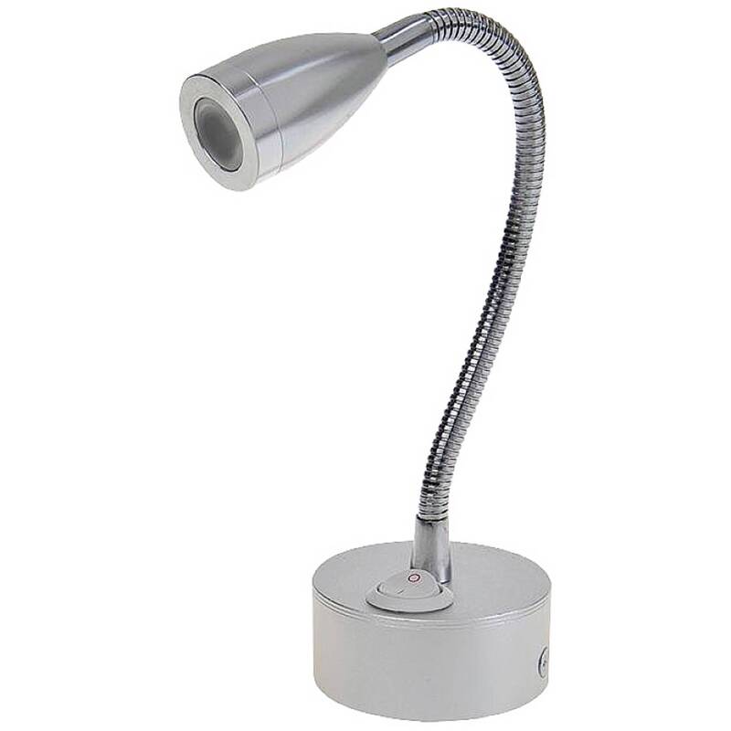 ProPlus Innenraumleuchte LED-Aufbauleuchte Leselampe Schwanenhals Silber - 8719497084043