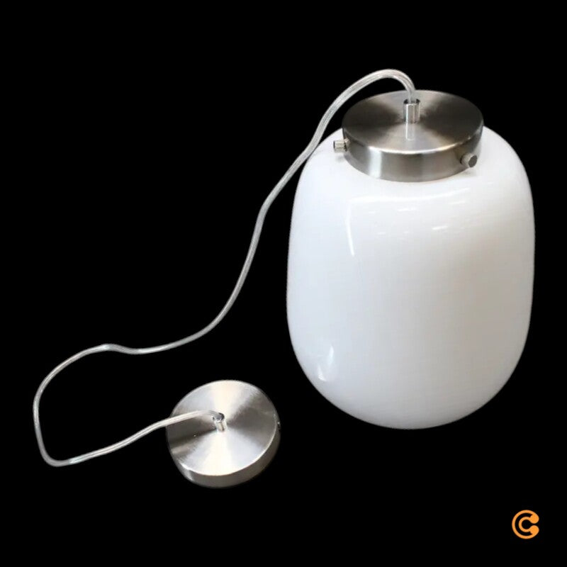 Lucande Stehleuchte Standlampe Tessi Beleuchtung Weiss Silber Minimalistisch - 4251096573930