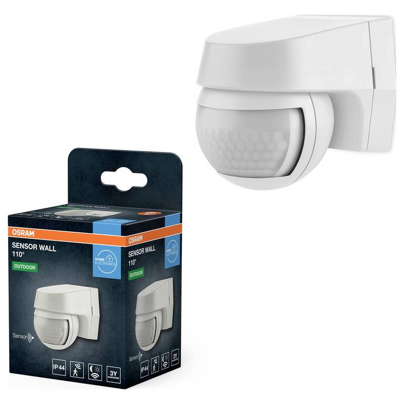 OSRAM HOMELIGHTING SENSOR WALL 110DEG IP44 WT 4099854454134 LED Außenlampe - 4099854454134
