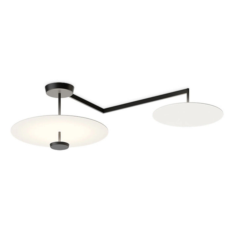 Vibia Deckenleuchte Pendelleuchte Ø55cm Flat LED Leuchte weiß Stahl - 9515344