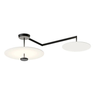 B-Ware Vibia Deckenleuchte Pendelleuchte Ø55cm Flat LED Leuchte weiß Stahl