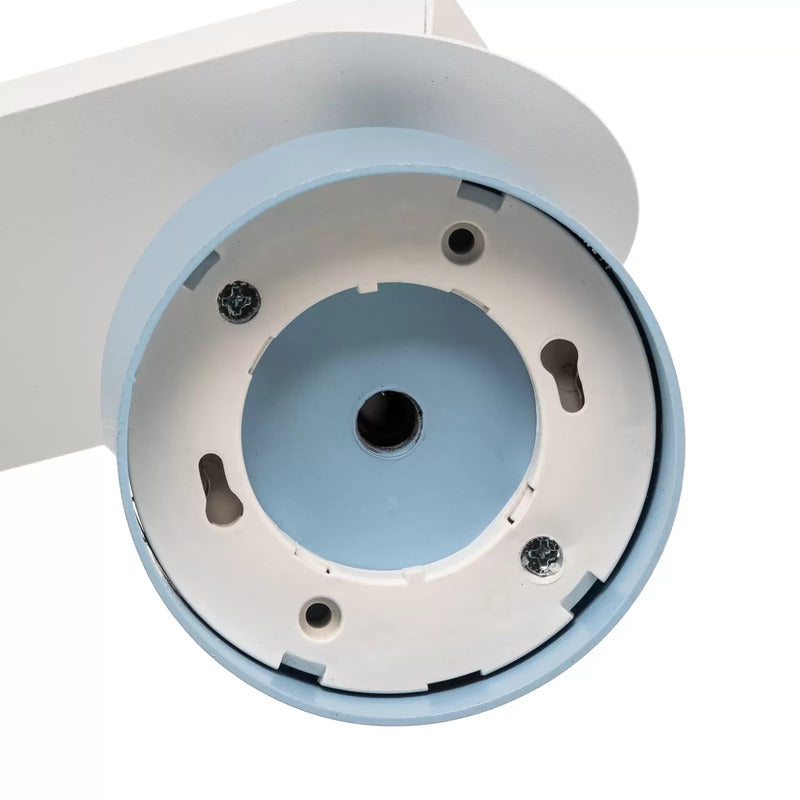 Deckenstrahler Cloudy fünfflammig blau Deckenlampe Deckenleuchte Lampe Leuchte - 5902693776086