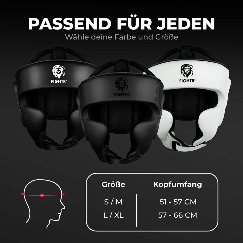FIGHTR MMA Kopfschutz mit optimalem Sitz für maximalen Schutz beim Sparring 78 - 4260723851761