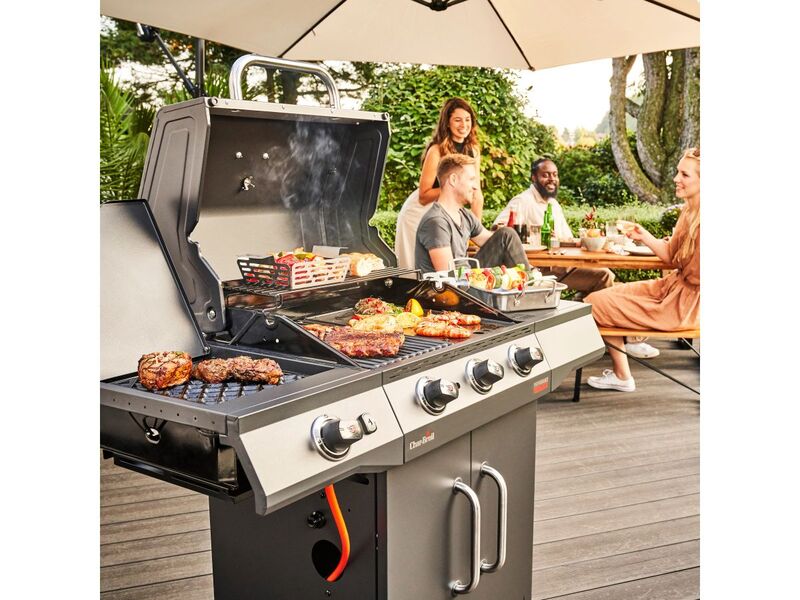 Char-Broil Gasgrill Performance Power Edition 3 mit 3 Brennern Grill BBQ schwarz - 4260657724735