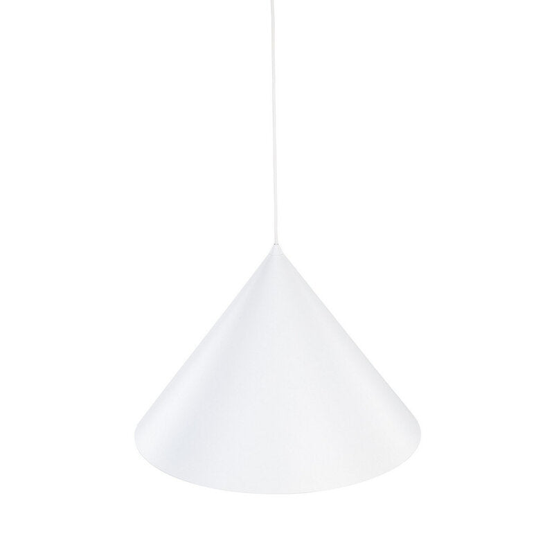 TK Lighting Pendelleuchte Hängeleuchte Cono LED Lampe Leuchte E27 weiß Ø50cm - 5906135100101