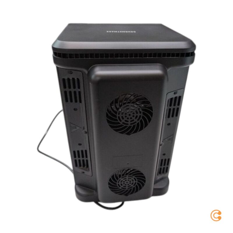 GourmetMaxx Heißluft-Fritteuse 10 l 2400 W Antihaft Cool-Touch digitaler Timer - 4067522090816