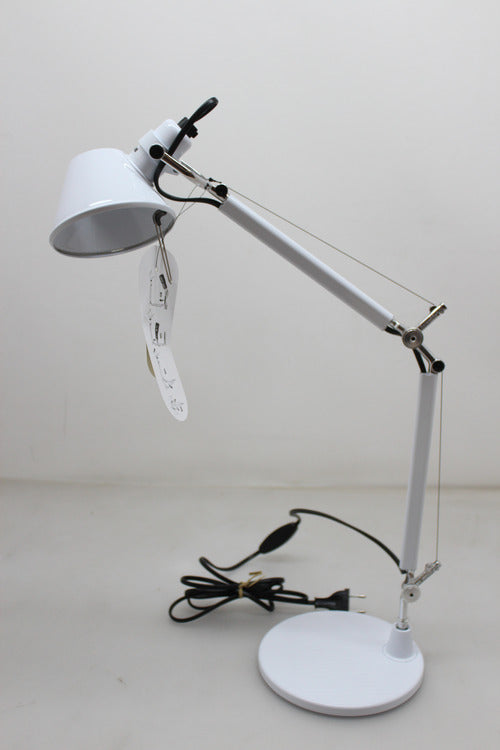 Tolomeo Micro Tischlampe Tischlampe Schreibtischlampe Lampe Leuchte Weiß E14 - 8052993043023