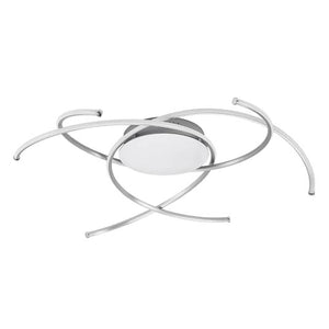 B-Ware Lindby Yareli Led Deckenlampe Deckenlampe Lampe Leuchte Designerlampe Silber