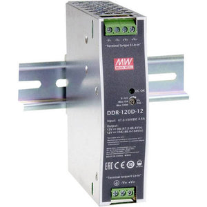 B-Ware Mean Well DDR-120D-24 Hutschienen-DC/DC-Wandler (DIN-Rail) 24 V/DC 5 A 120 W
