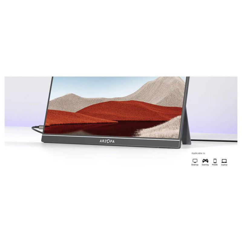 Arzopa Portabler Monitor 16 Zoll 2560x1600 IPS HDMI USB-C Blaulicht-Reduktion - 6975114120194