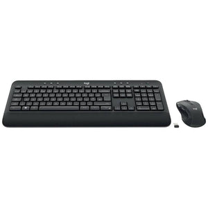 C-Ware Logitech MK545 Advanced Funk Tastatur Maus-Set Ergonomisch QWERTZ Schwarz