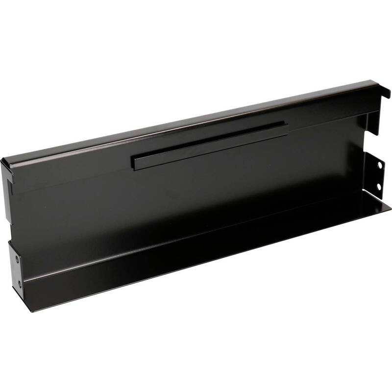 Bachmann CONI HOLDER Large 6-fach Steckdoseneinsatz Tischanschlussfeld Schwarz - 4016514033836