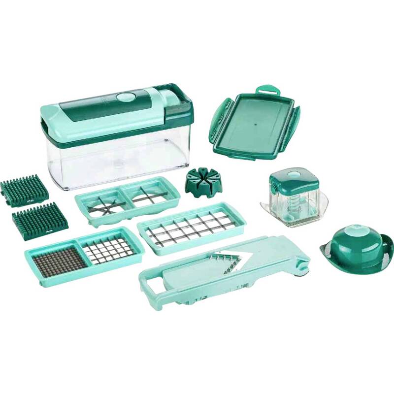 Nicer Dicer Gemüseschneider Multifunktional Gemüseschneider 13-teilig Obst - 4023012337182