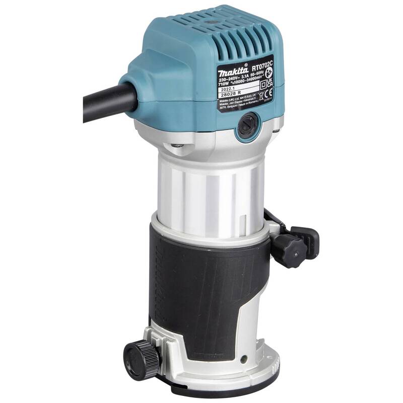 Makita Multifunktionsfräse RT0702CX2J Fräse 710W Handwerkzeug Tischlerwerkzeug - 88381752695