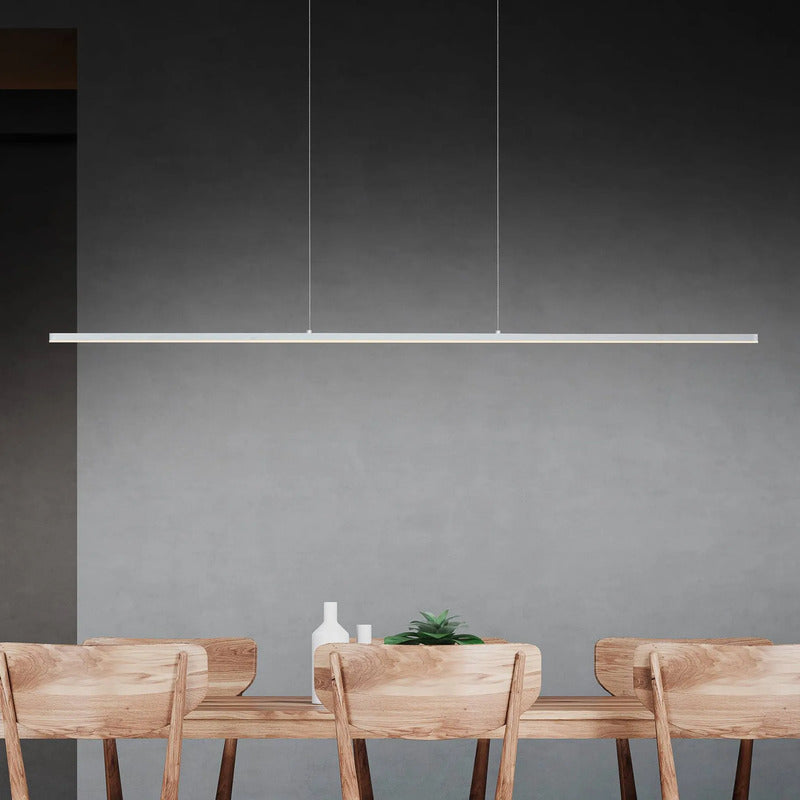 quitani Pendelleuchte Hängelampe LED Aluminium Grau dimmbar Margita 118 cm CCT - 100142651