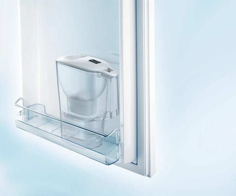 BRITA Wasserfilter-Kanne Filterkanne Aluna Weiß Kartusche Leitungswasser Filter - 4006387076313