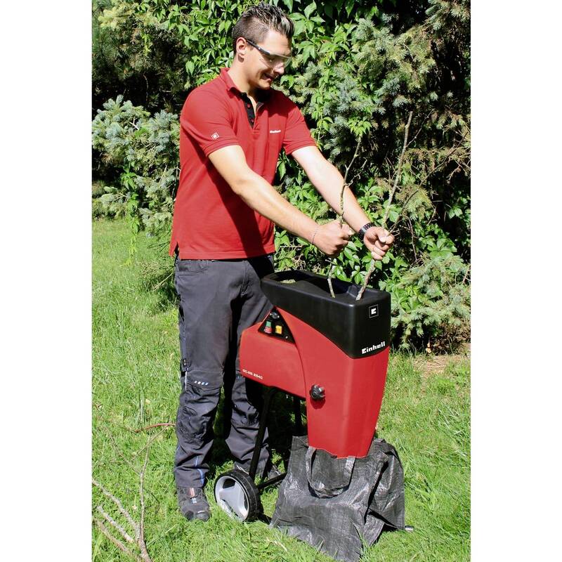 Einhell Walzen-Häcksler GC-RS 2540 Elektro Häcksler 2000W 40mm 55l leise - 4006825608403