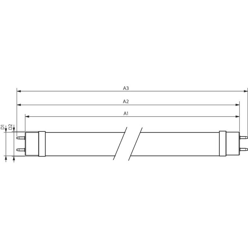 Philips Lighting LED G13 Röhrenform T8 KVG VVG 23 W Leuchtmittel 10 STÜCK - 4002940021776