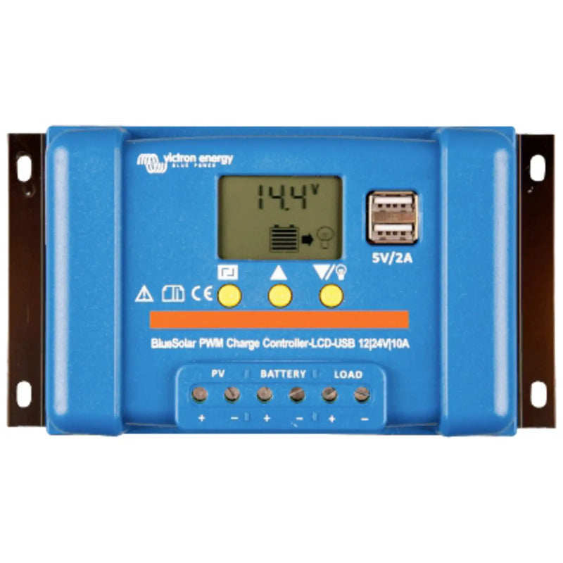 Victron Energy Laderegler Batteriecontroller BlueSolar LCD USB Solarladeregler - 8719076046202