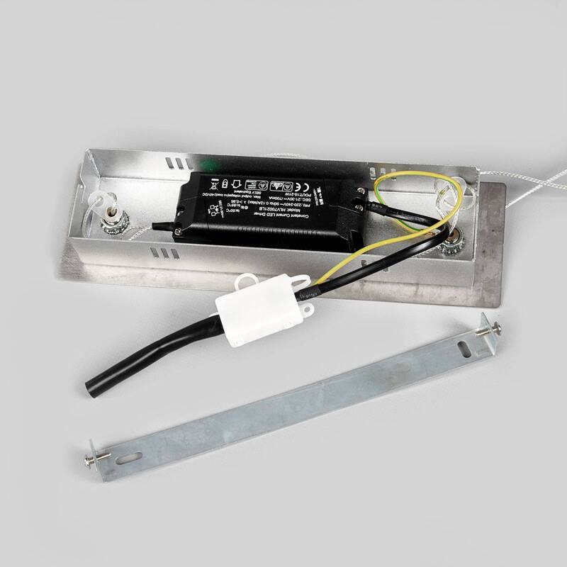 Lucande Pendelleuchte Hängeleuchte LED Lorian Chrom Metall Aluminium 99 cm - 6291106551808